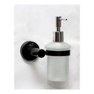 Black Glass Soap Dispenser Available