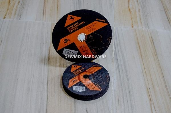 Knicker Metal Stainless Steel Cutting Disc 9In 7In