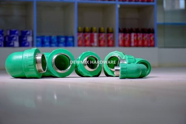 Green PPR Male Adaptor Fittings Set