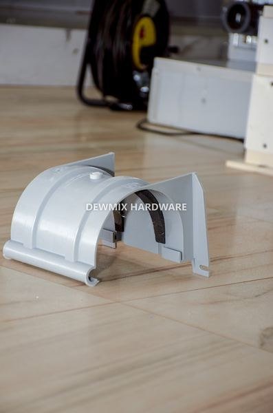 PVC Square Gutter Stop End (Right)