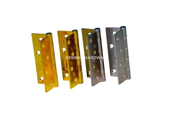 Gold And Silver Door Butt Hinges Set