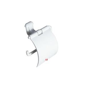 White Plastic Tissue Holder
