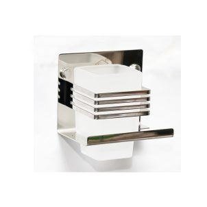 Chrome Mirror Finish Shiny Single Tumbler Holder T