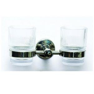 Double Mirror Tumbler Holder