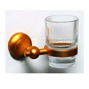 Single Champagne Gold Tumbler Holder
