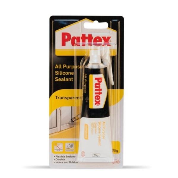 Pattex All Purpose Silicone Sealant Transparent