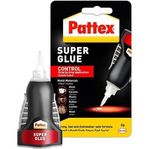 Pattex Superglue Liquide Control Clear Glue for Va