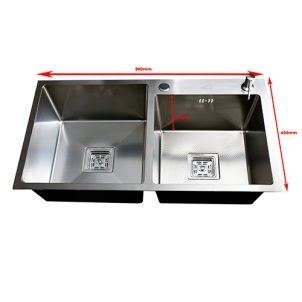 Handmade Kitchen Sink Double
