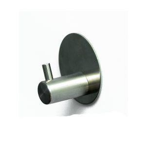 Single Matt Black Robe Hook