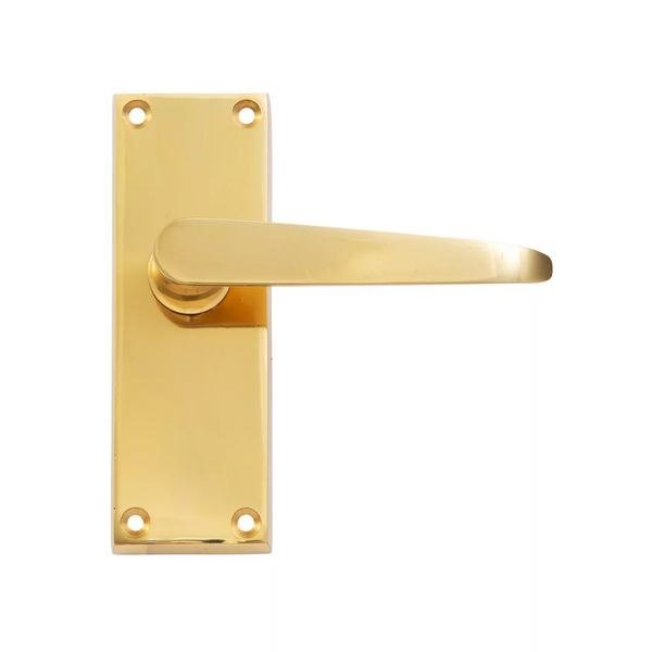 2 Lever Lockset with Victorian Design Handle