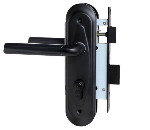 Union Cylinder Lockset F714 Black Finish