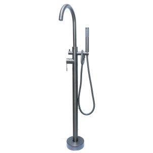 Gun Grey Stand Alone Bathtub Mixer Buy Nemsi Fre