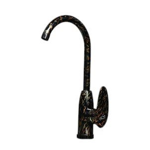 Abs Marble Black Kitchen Mixer Plastic Mixer Taps