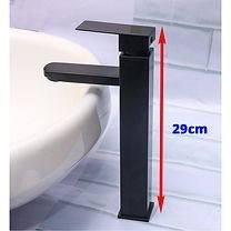 Basin Mixer High Square Black