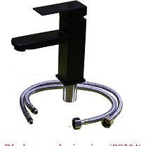 Basin Mixer Square Black