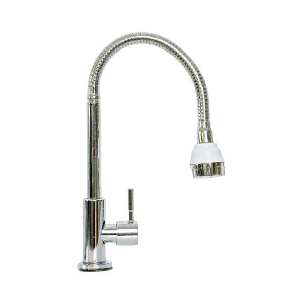 Flexible Hose Kitchen Pillar Sink Tap WD 2005