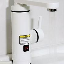 Instant Water Heater Basin Tap White