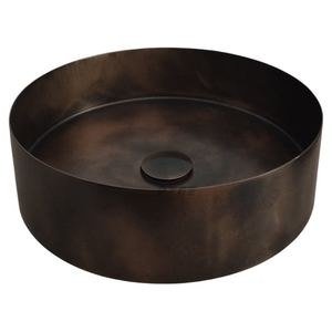 Counter Top Wash Basin (Black & Round)