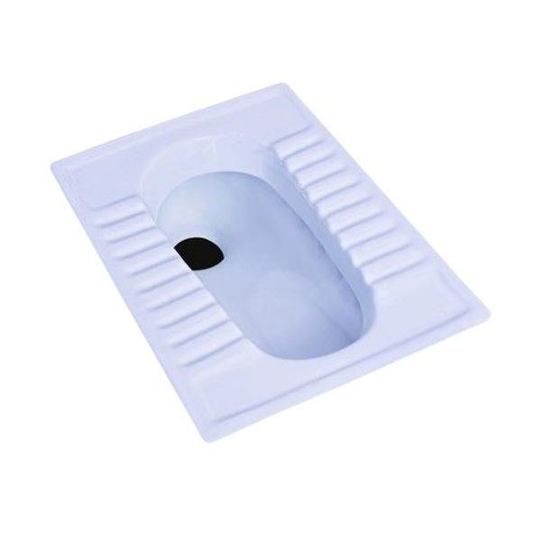 Asian Step Toilet White